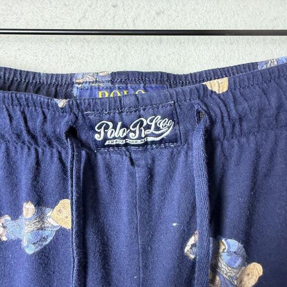Polo Ralph Lauren All Over Bear Football Jersey Sleep Pants Men’s Size XL - Picture 4 of 9